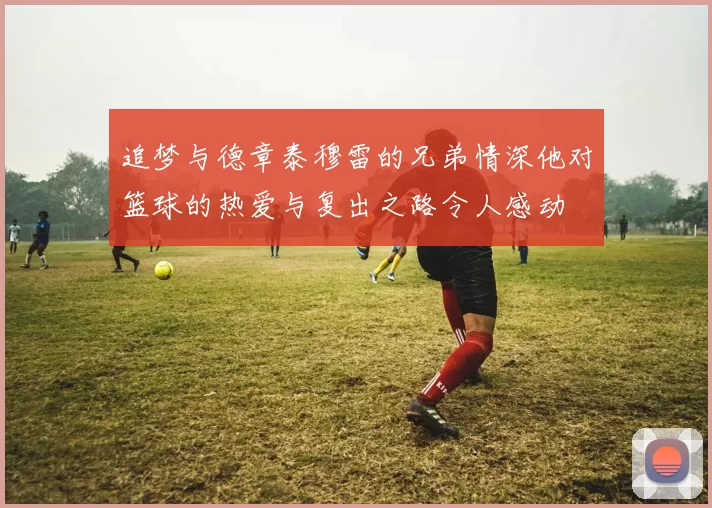 追梦与德章泰穆雷的兄弟情深他对篮球的热爱与复出之路令人感动